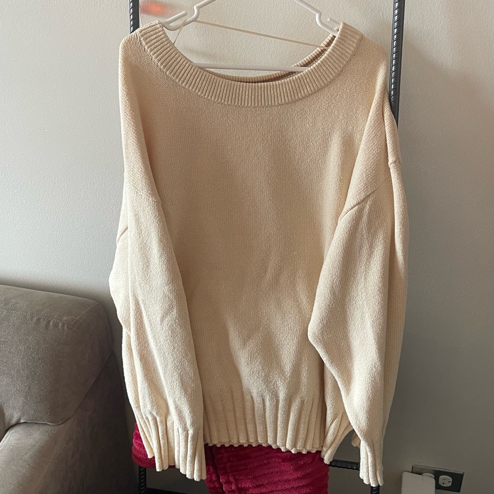 Free People Off-White Sweater